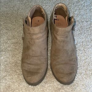 Time and Tru Tan Ankle Boots